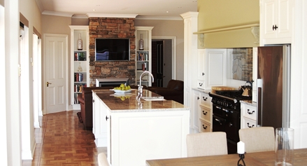 Traditional Finished French Provincial Kitchens by Adelaide's Compass Kitchens